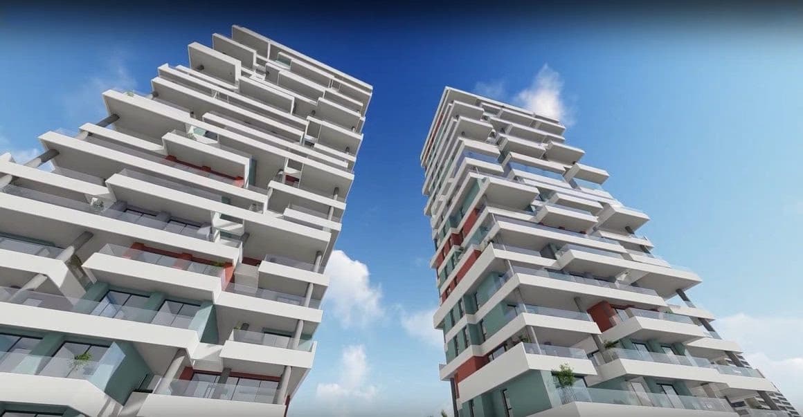 START VERKOOP NIEUWE APPARTEMENTEN IN CALPE 40M VAN ZEE!