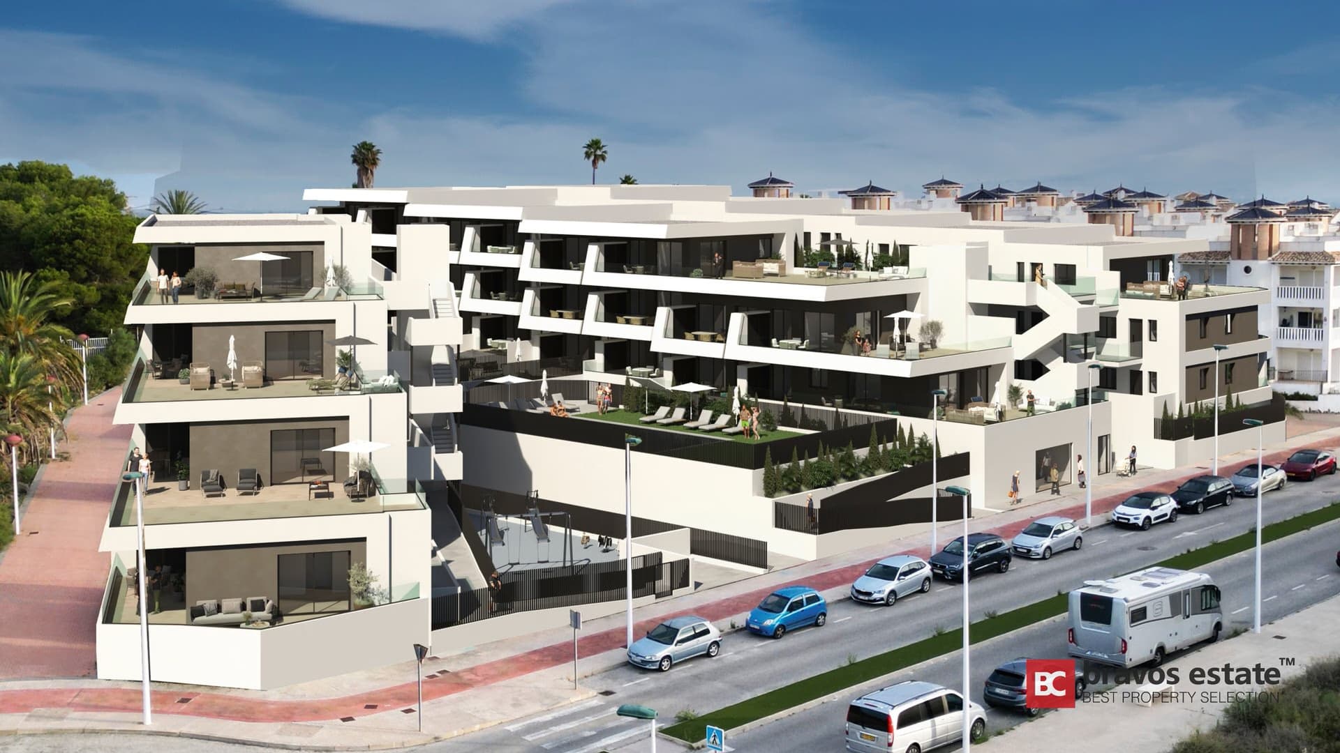 Nowy apartament z 2 sypialniami w La Marina 1