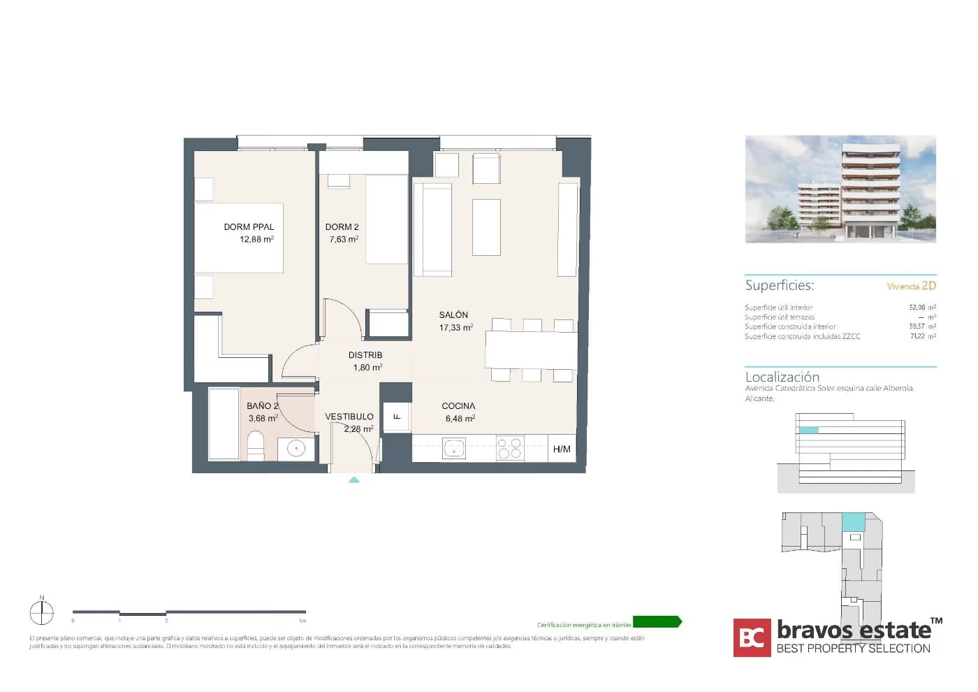 Апартаменты рядом с морем, 2 спальни в Аликанте - 5