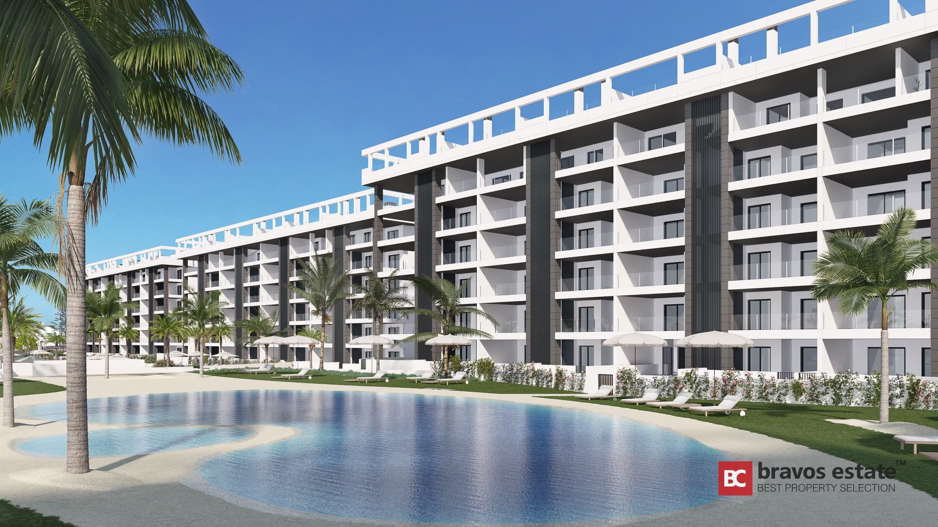 Appartement met 2 slaapkamers aan het strand in La Mata 1