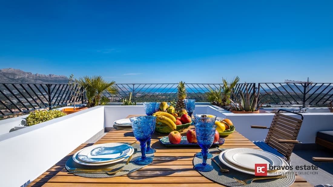 Nieuwbouw villa met 3 slaapkamers in Polop 1