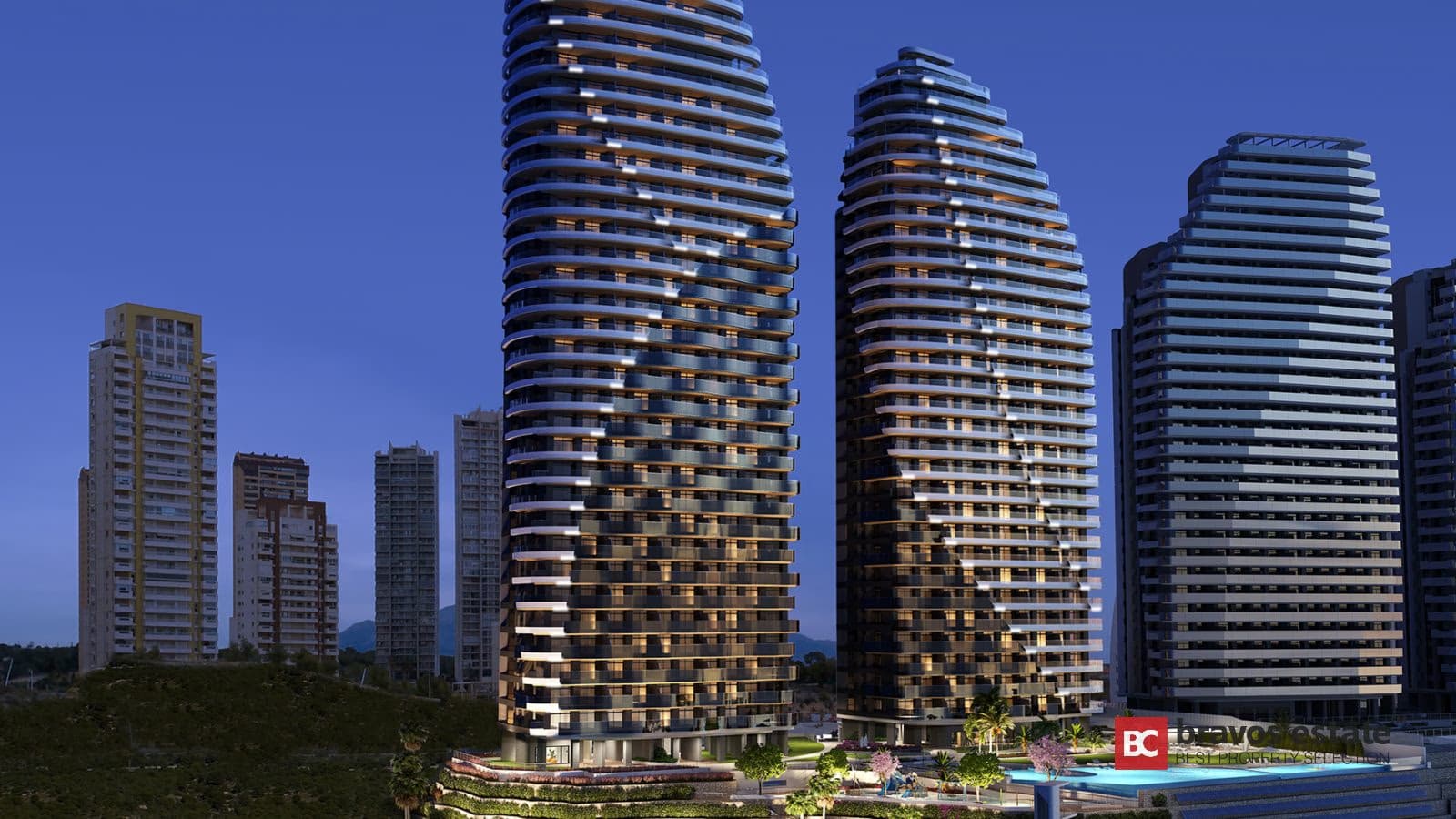 Appartement met 2 slaapkamers aan zee in Benidorm - 3