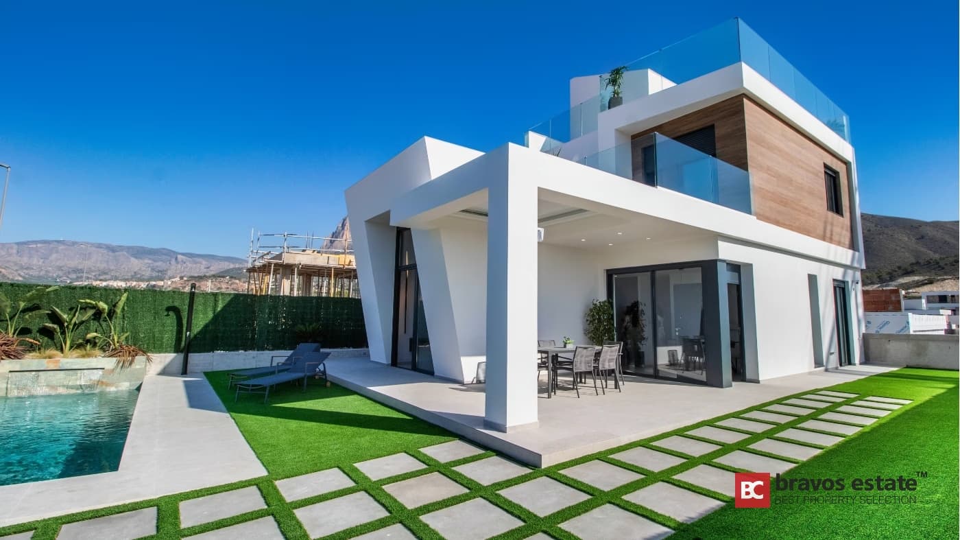 Nieuwbouw villa met 3 slaapkamers in Finestrat - 2