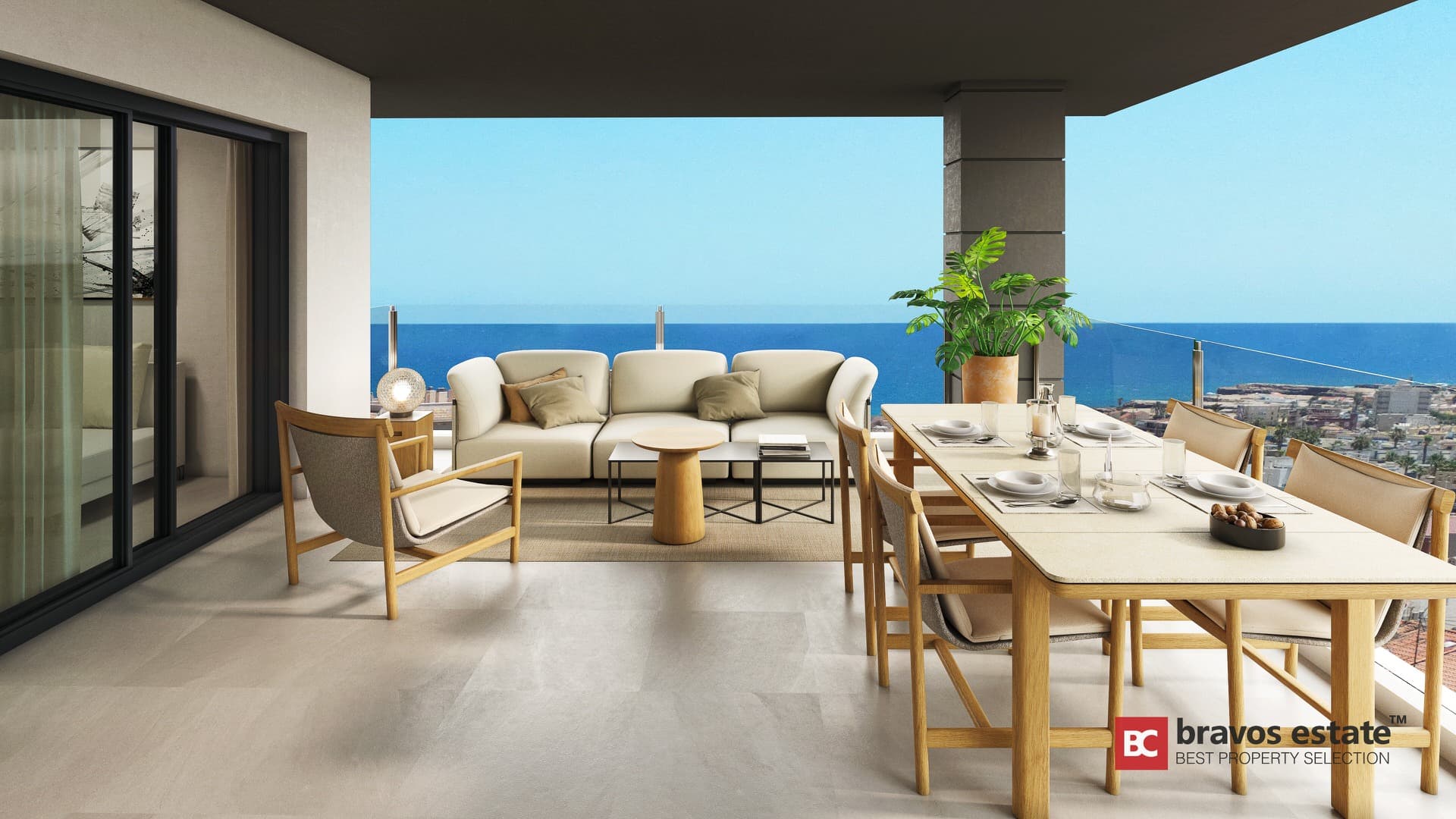 Beachside 3-Bedroom Apartment in La Mata 1