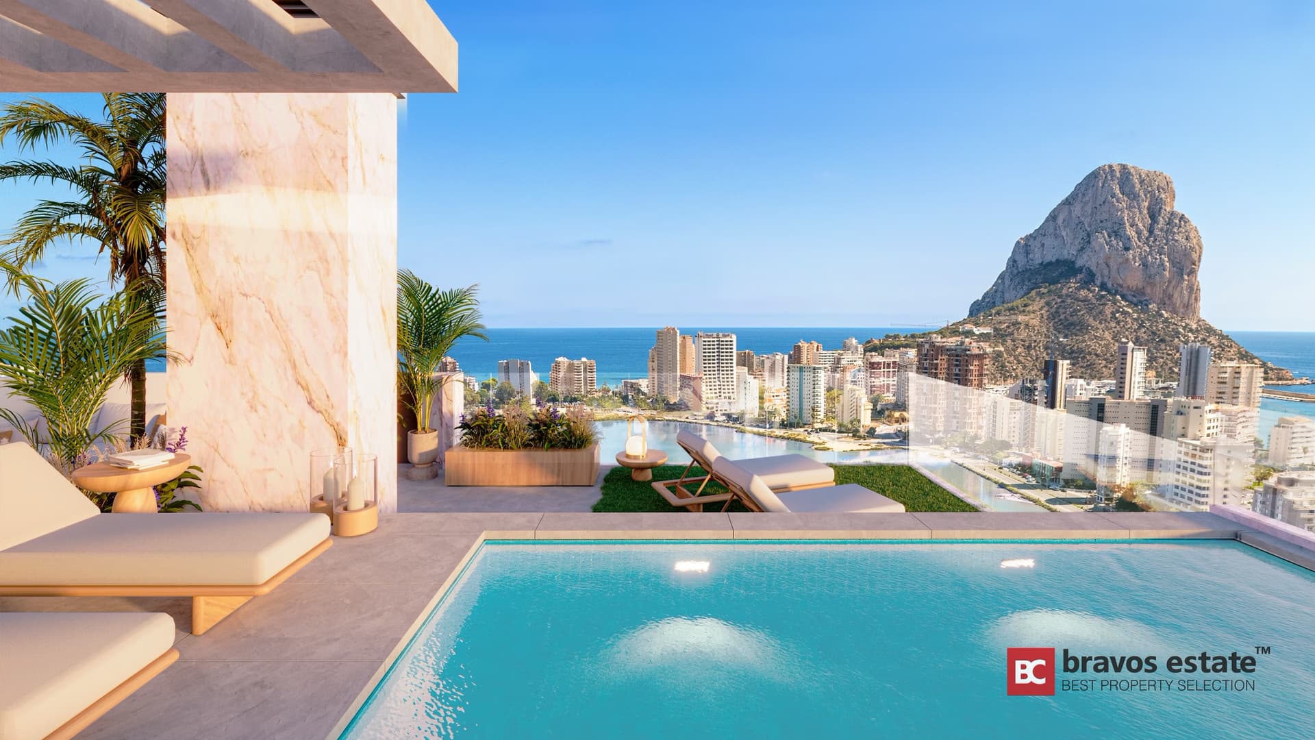 Appartement met 3 slaapkamers aan het strand in Calpe 1