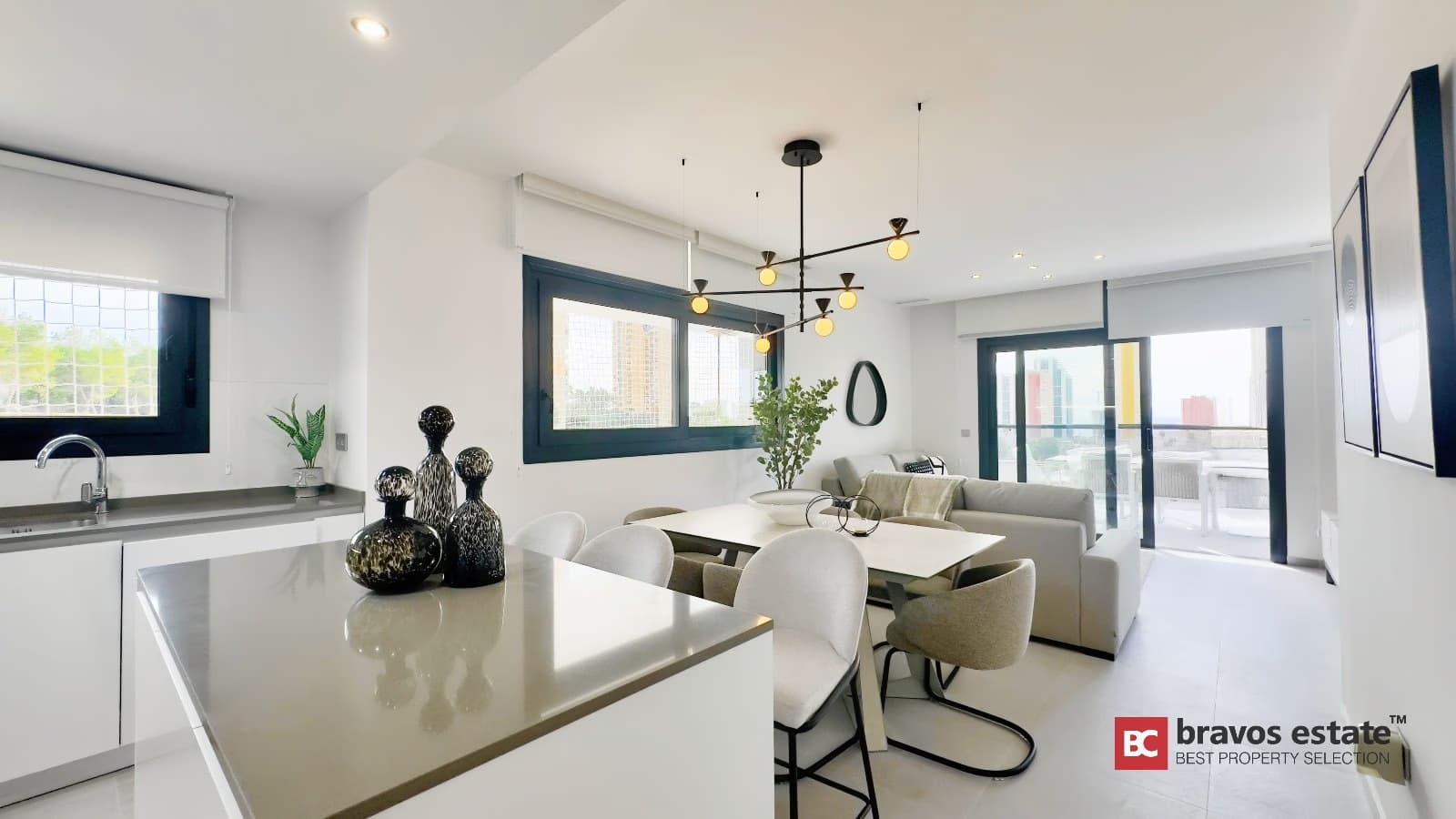 Ruim appartement met 3 slaapkamers in Benidorm - 5