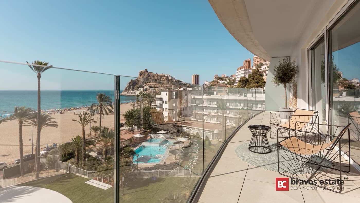 Appartement met 2 slaapkamers aan zee in Benidorm - 4