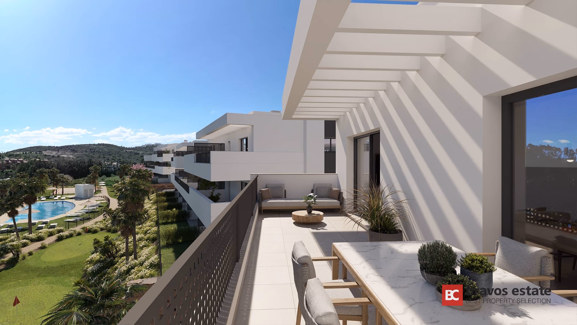 Nieuwbouw appartementen met 2 en 3 slaapkamers in Estepona - 10