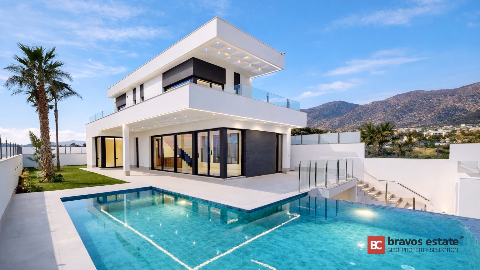 Villa de Obra Nueva de 3 Dormitorios en Finestrat 1
