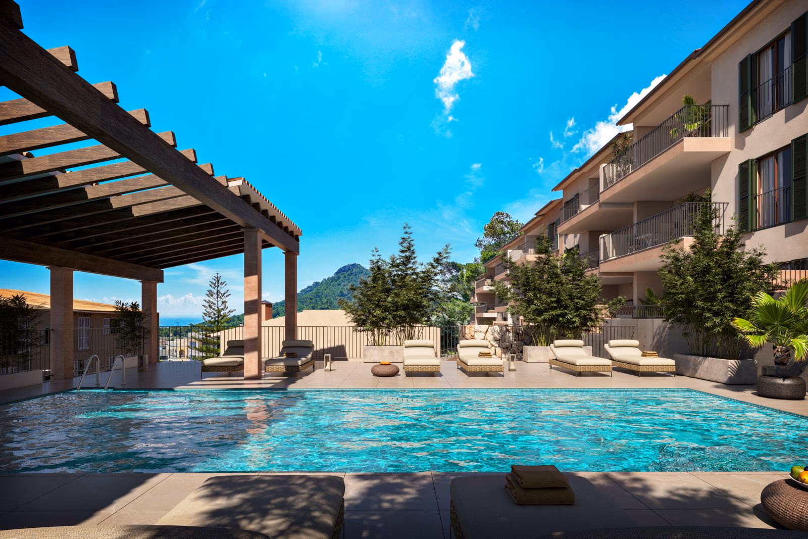 Oliu — Neubau-Maisonette-Apartments mit 2 SZ in Capdepera, Mallorca 1