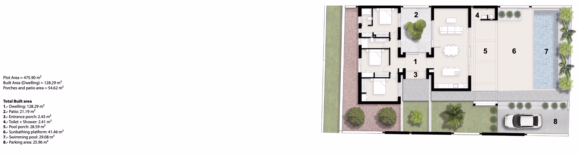 Floor plan 2 — Вилла