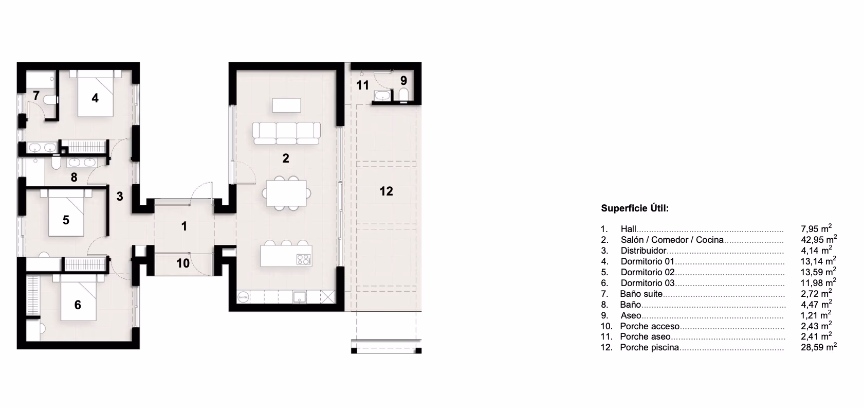 Floor plan 3 — Вилла