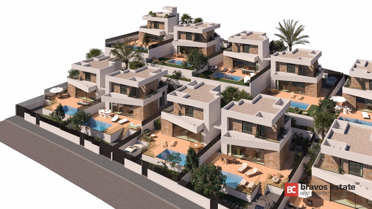 СОВРЕМЕННЫЕ ВИЛЛЫ В БЕНИДОРМЕ С ВИДОМ НА МОРЕ