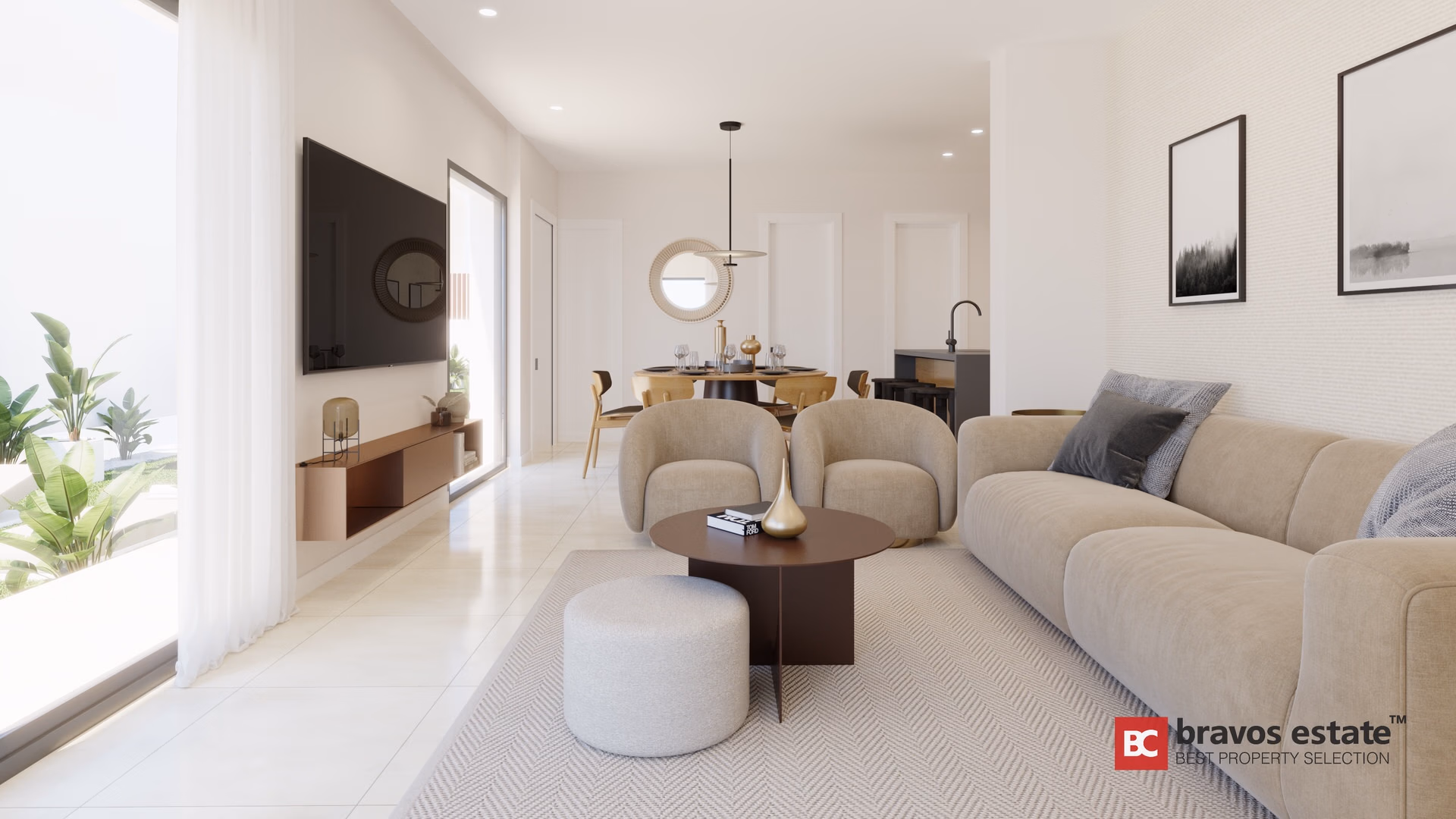 Villa de Obra Nueva de 3 Dormitorios en Finestrat - 5