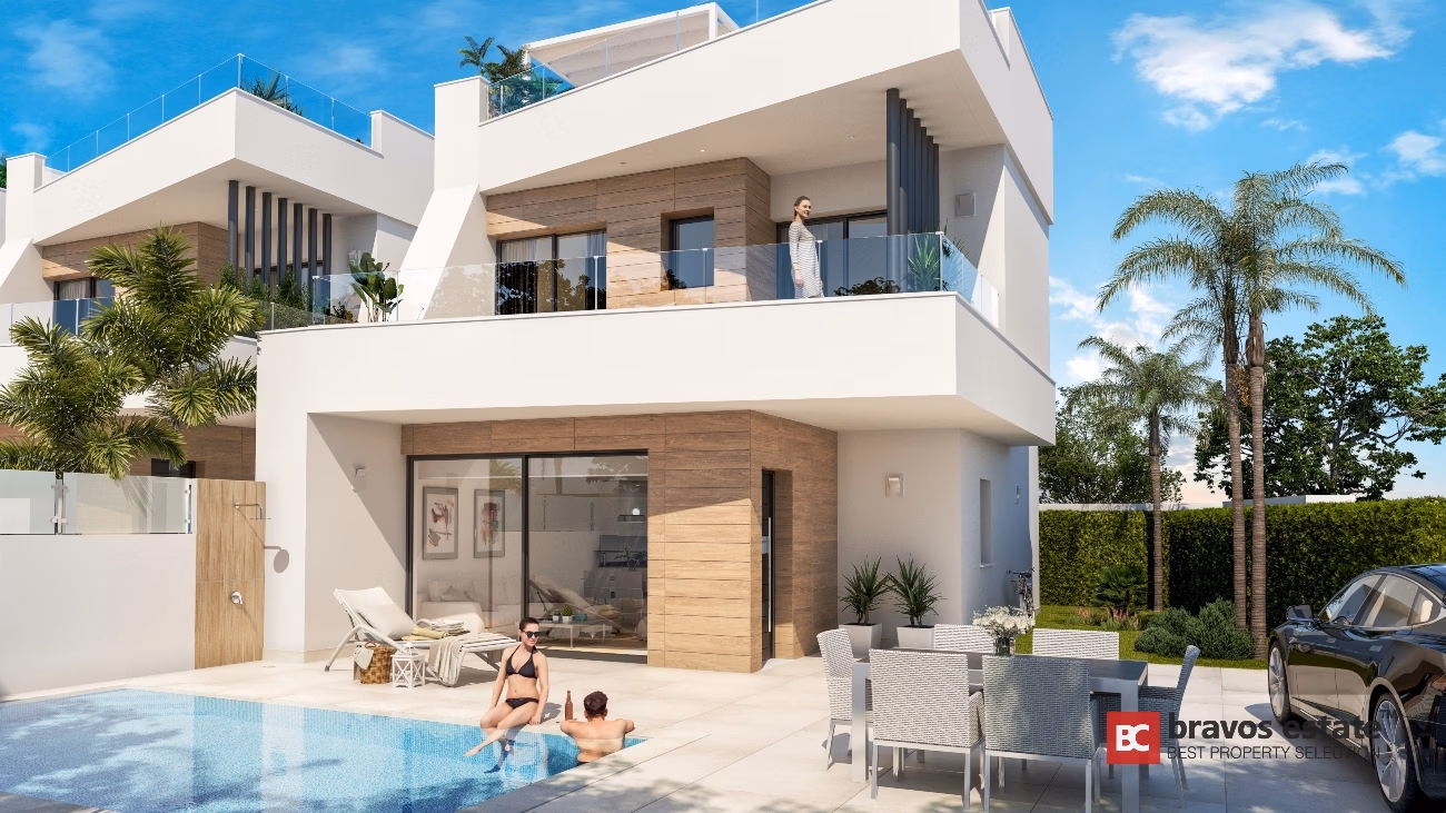 Вилла рядом с морем, 3 спальни в Гвардамар-дель-Сегура - 1