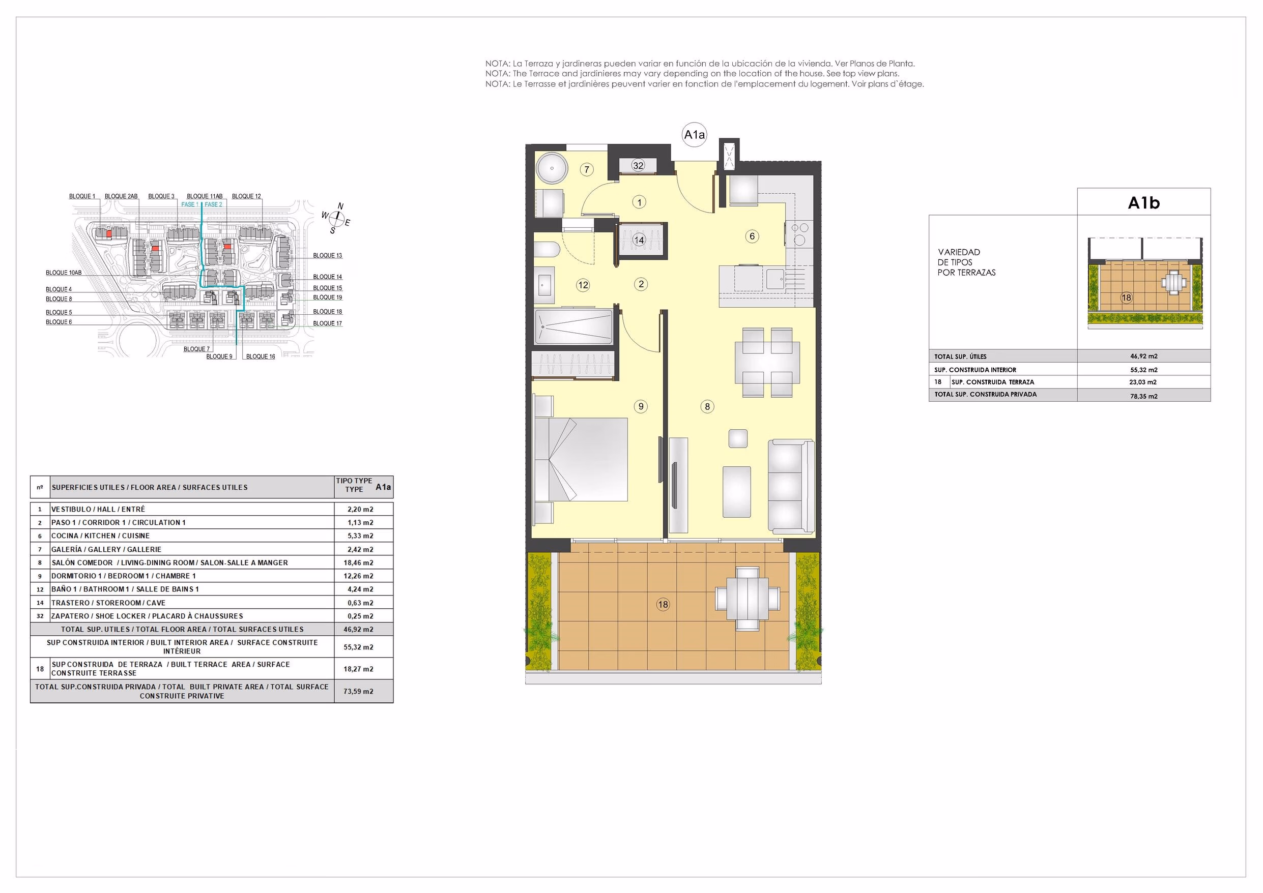 Nowy apartament z 1 sypialnią w Torrevieja - 12