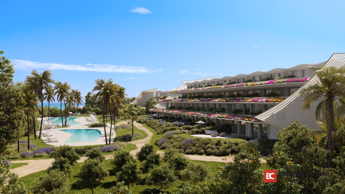 Апартаменты у моря, 2 спальни в Альбире 1