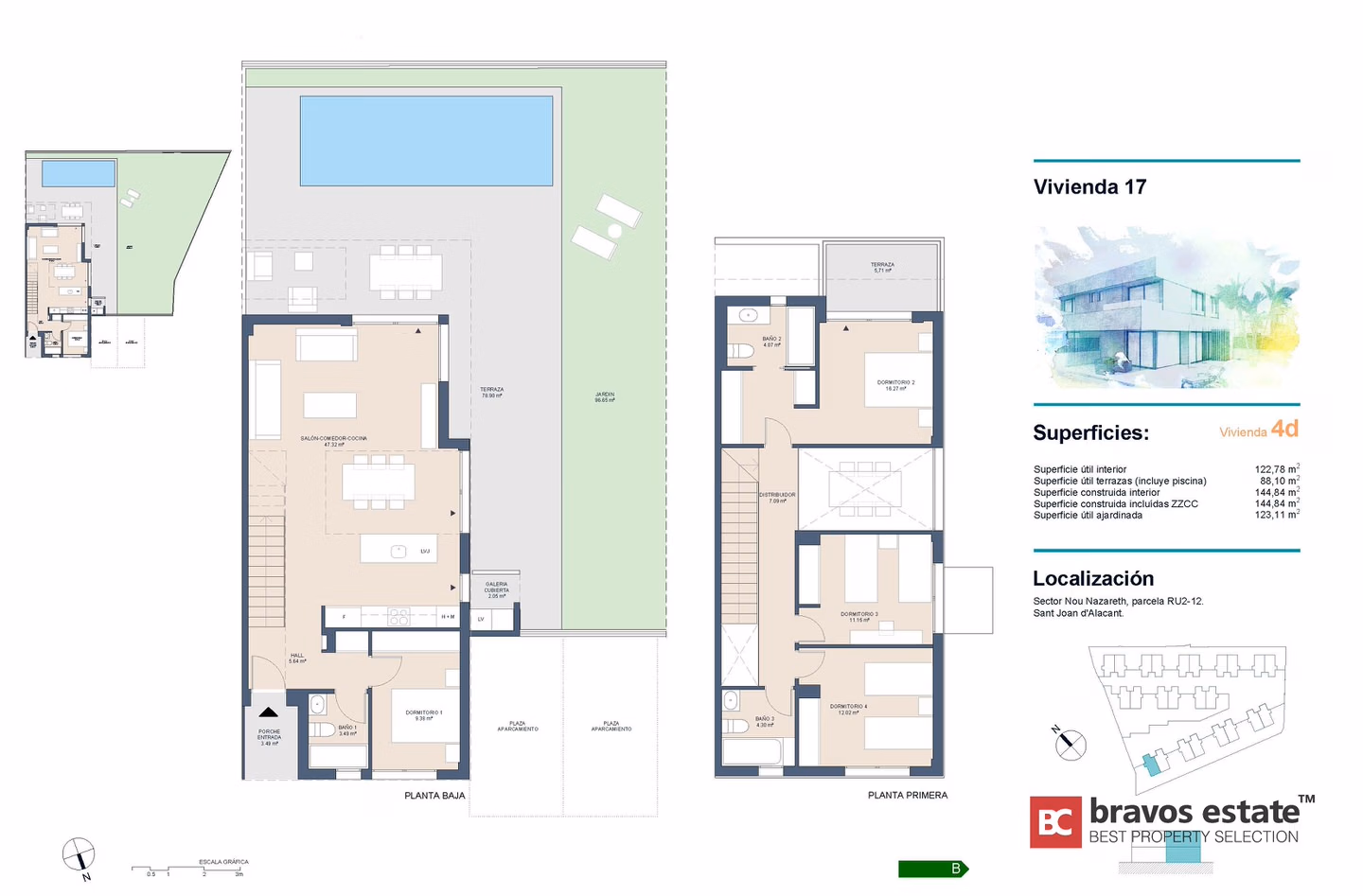 New Build 4-Bedroom Villa in Playa de San Juan - 19