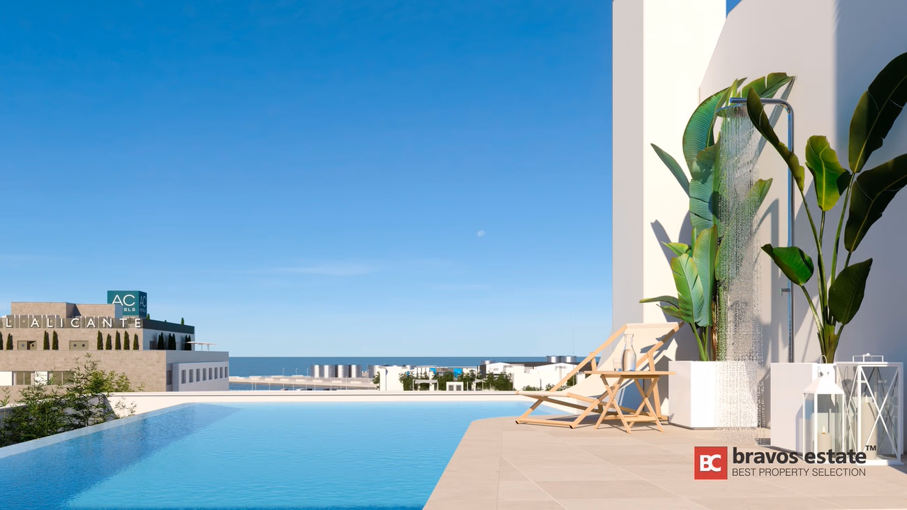 Apartamento Cerca del Mar de 3 Dormitorios en Alicante - 2