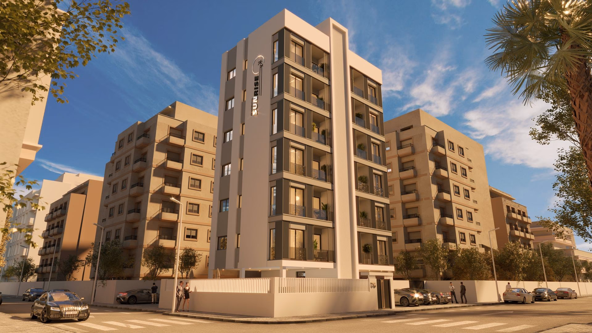 Sunrise Tower — Neubau-Apartments in der Calle Dorotea, Torrevieja 1