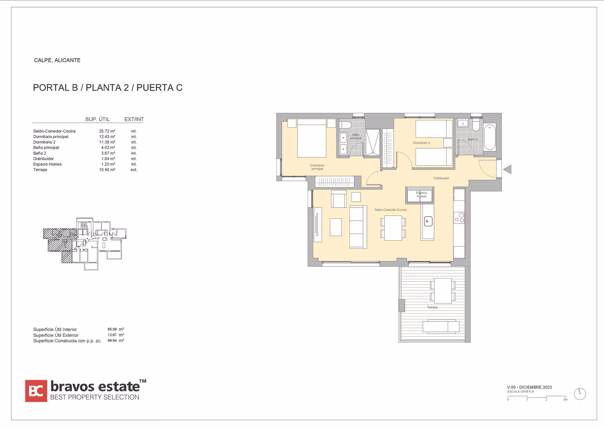 Strandnahe 2-Schlafzimmer-Wohnung in Calpe - 7