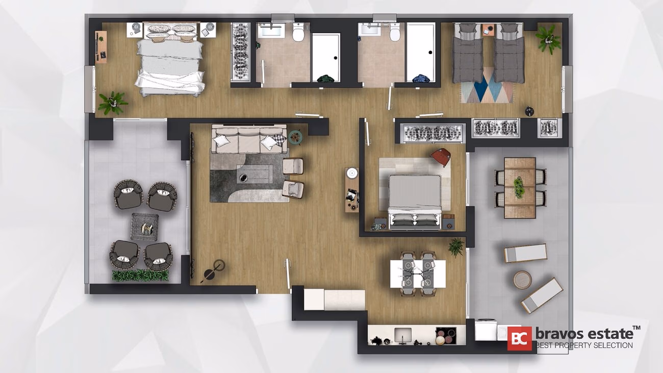 Apartamento Frente al Mar de 3 Dormitorios en Punta Prima - 39