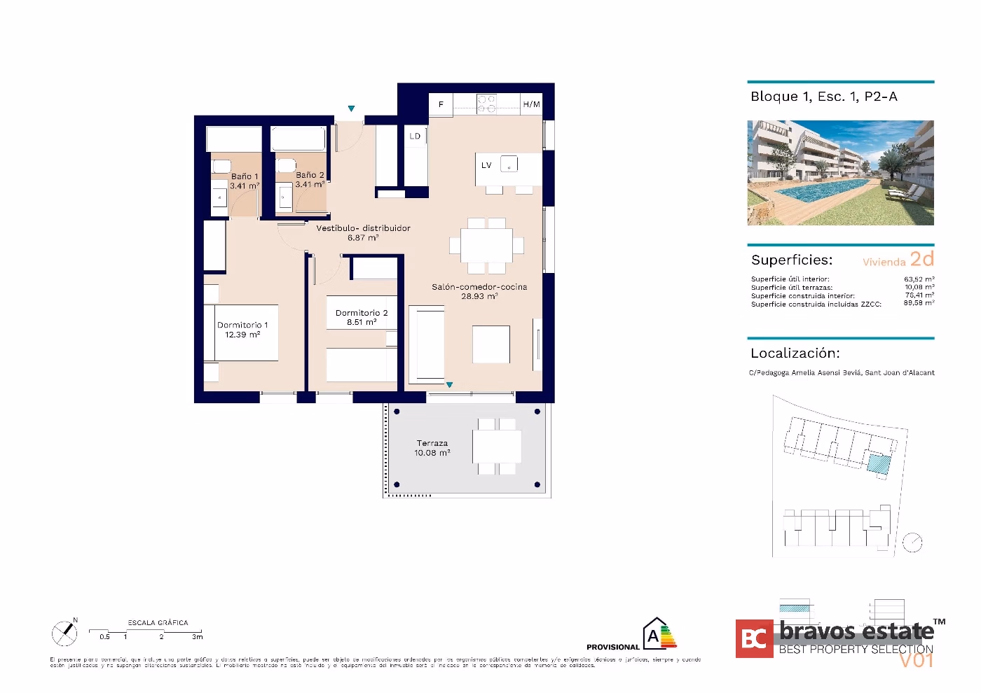 New Build 2-Bedroom Apartment in Playa de San Juan - 7