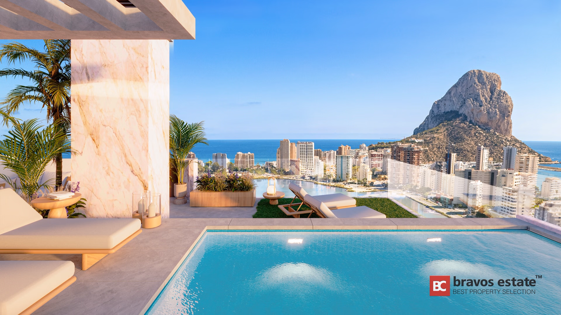 Appartement met 2 slaapkamers aan het strand in Calpe - 9