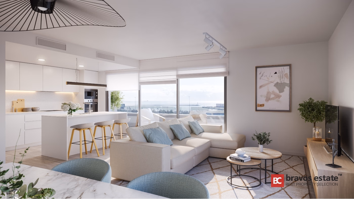 Апартаменты рядом с морем, 3 спальни в Аликанте - 1