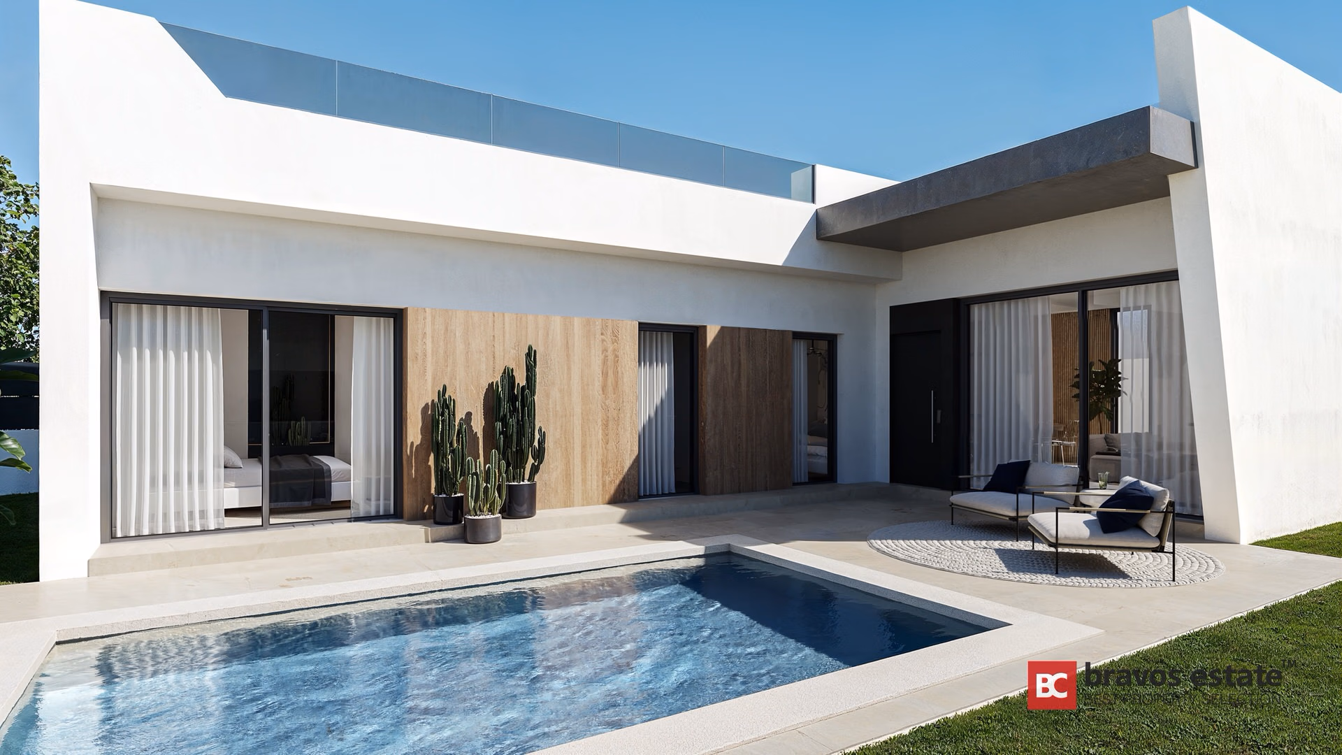 Villa de Obra Nueva de 3 Dormitorios en San Miguel de Salinas 1