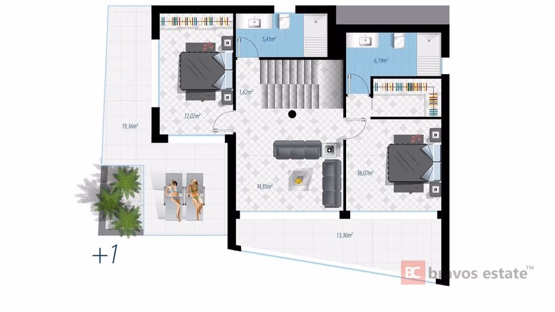 Villa de Obra Nueva de 3 Dormitorios en Ciudad Quesada - 7