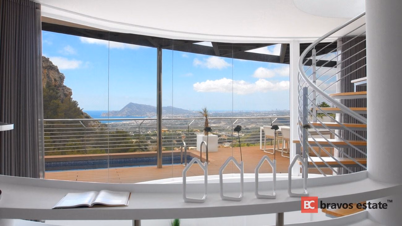 Villa Frente al Mar de 6 Dormitorios en Altea - 4