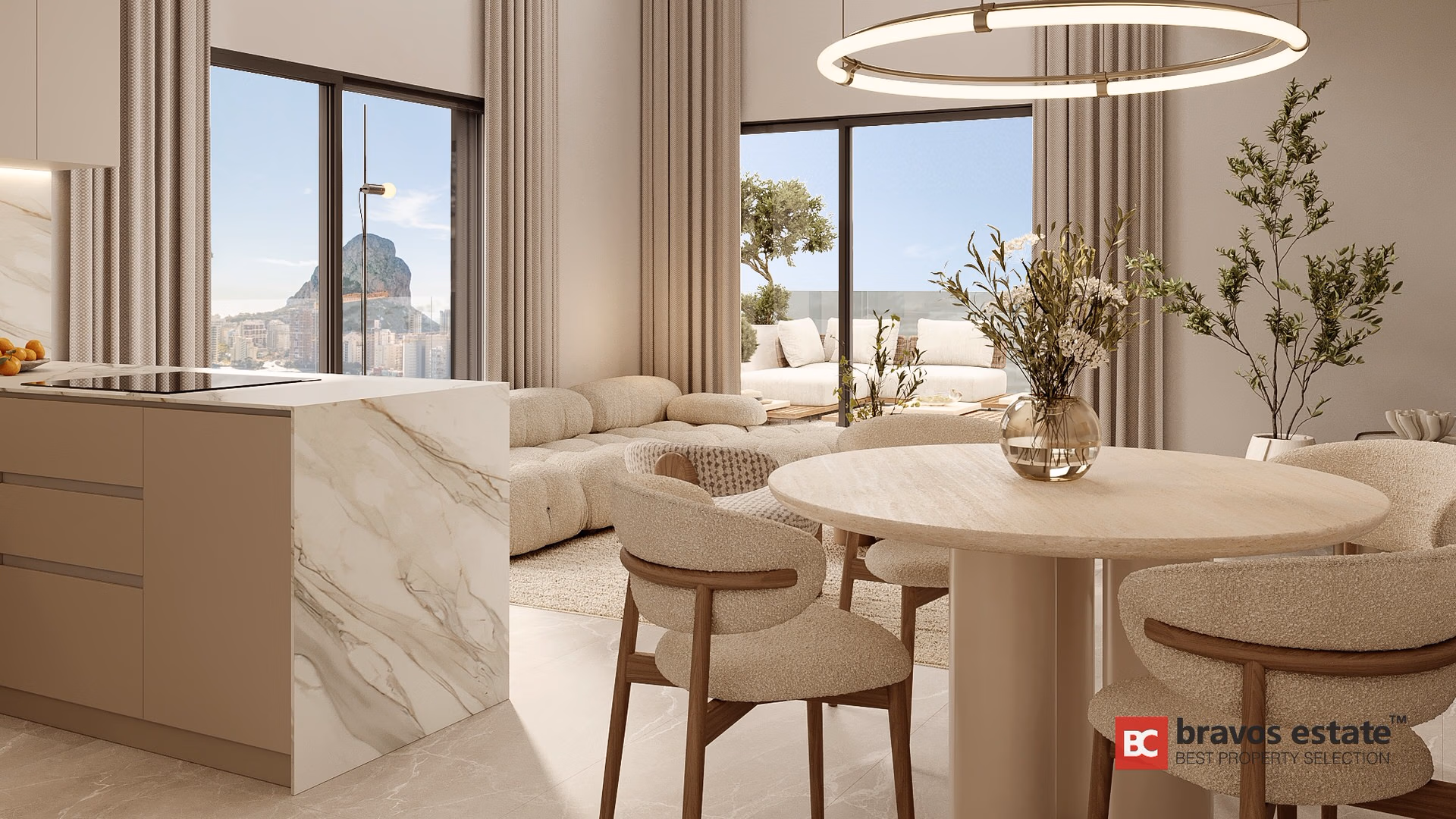 Appartement met 2 slaapkamers aan het strand in Calpe - 13
