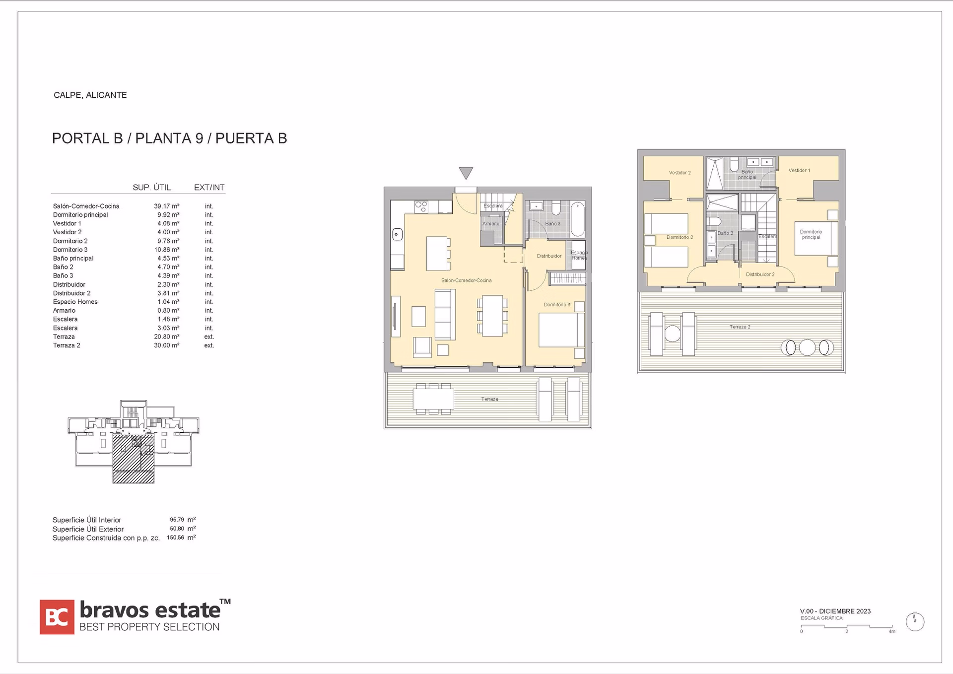 Appartement met 3 slaapkamers aan het strand in Calpe - 8