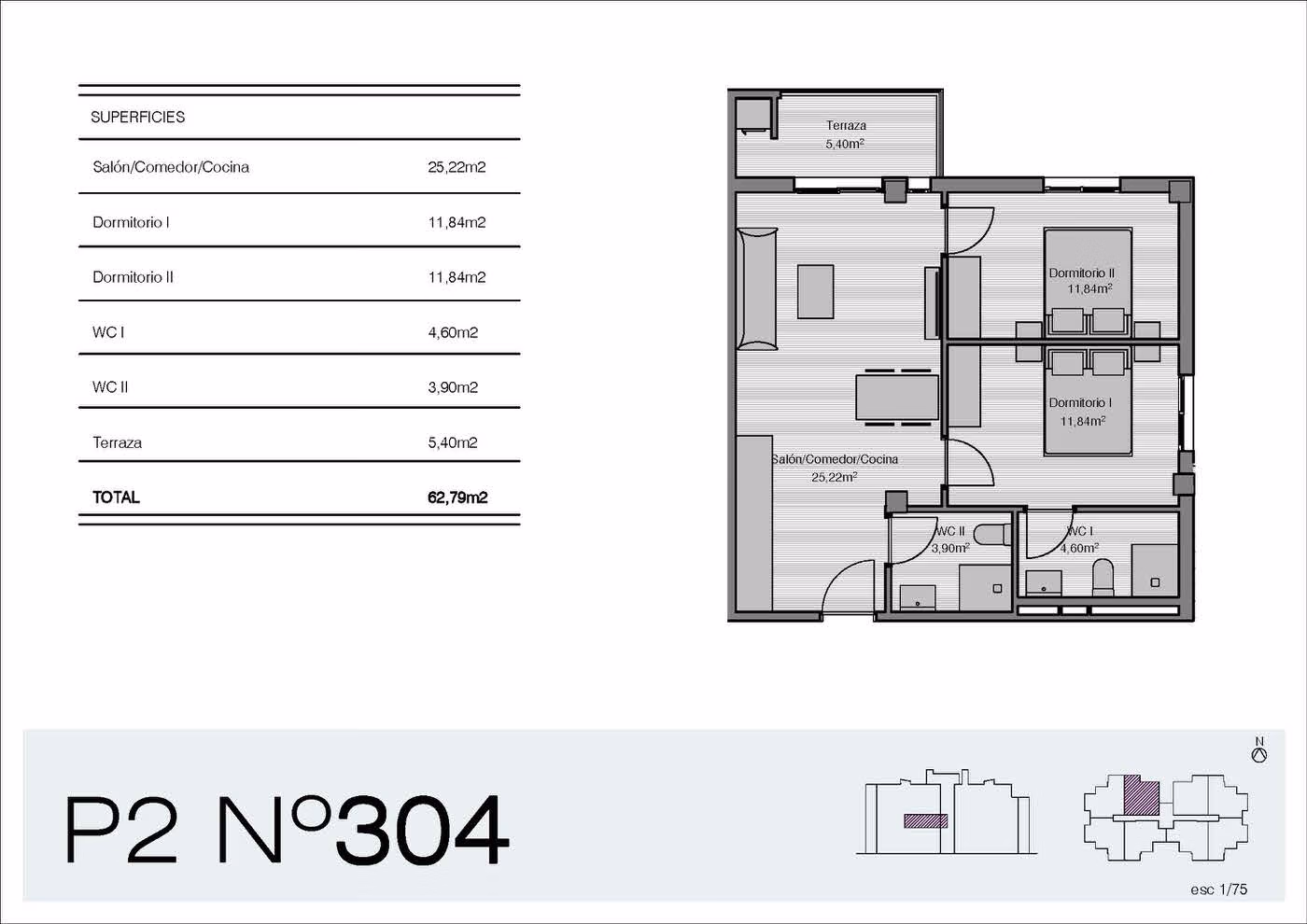 Apartamento de Obra Nueva de 2 Dormitorios en Torrevieja · 62 m² - 12