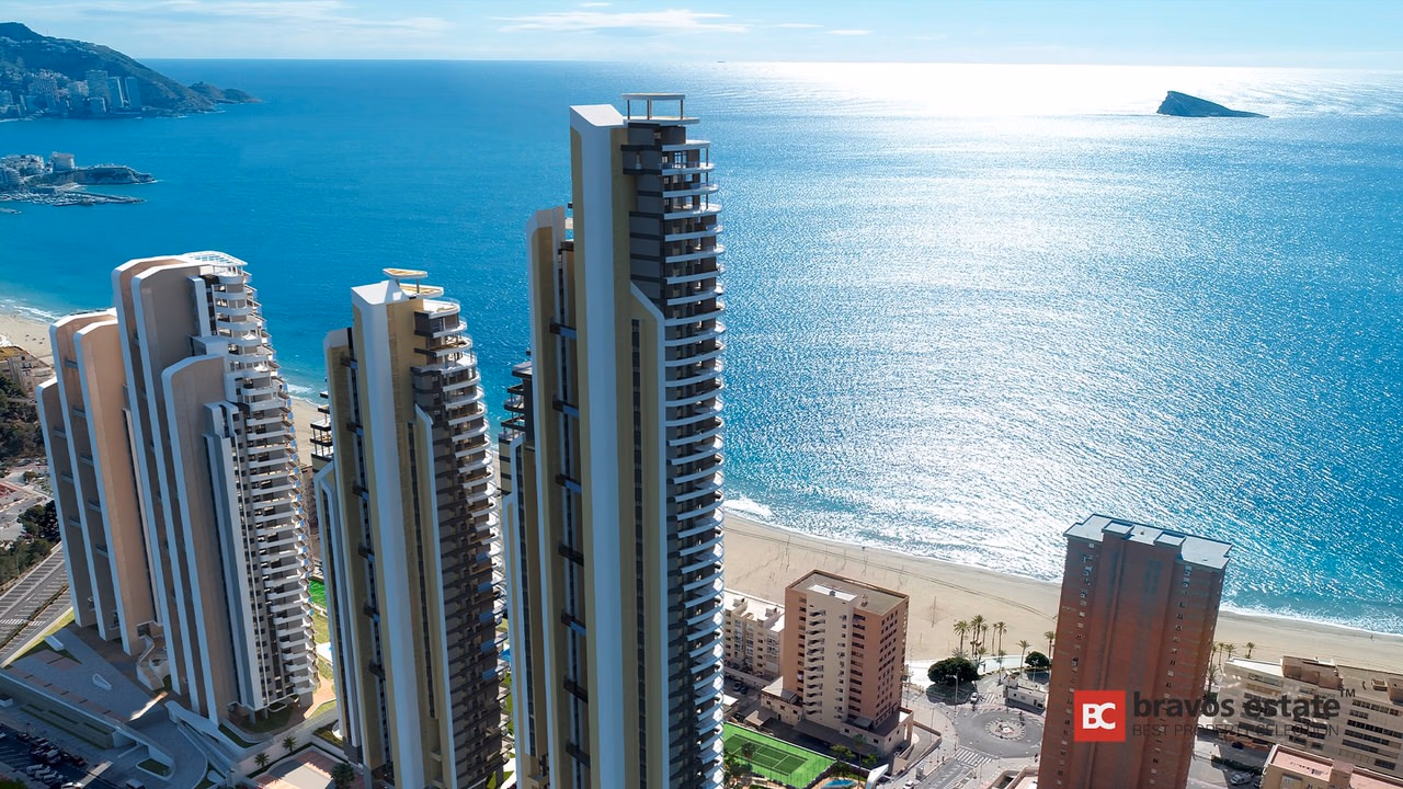 Apartment mit 4 Schlafzimmern direkt am Meer in Benidorm - 7