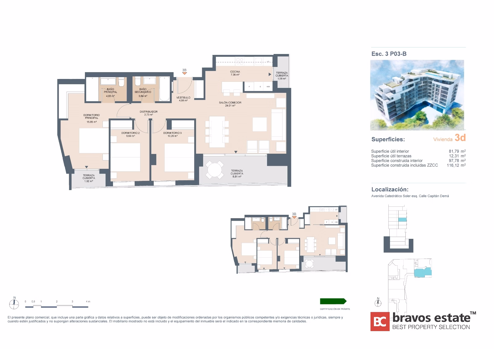 Nieuwbouw appartement met 3 slaapkamers in Alicante - 13