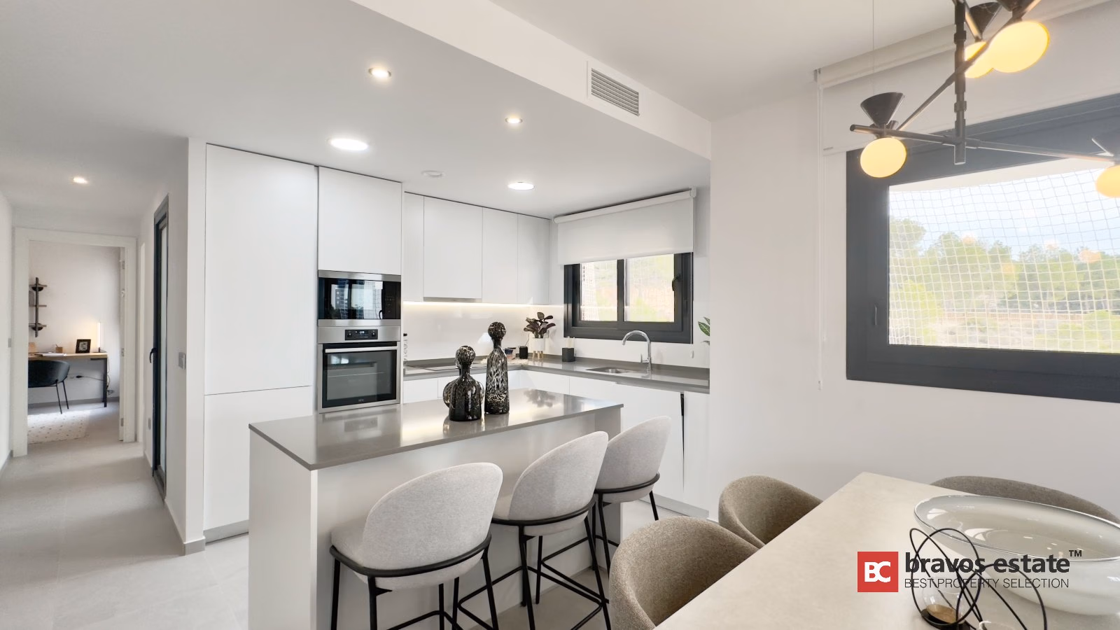 Просторные апартаменты, 3 спальни в Бенидорме - 4