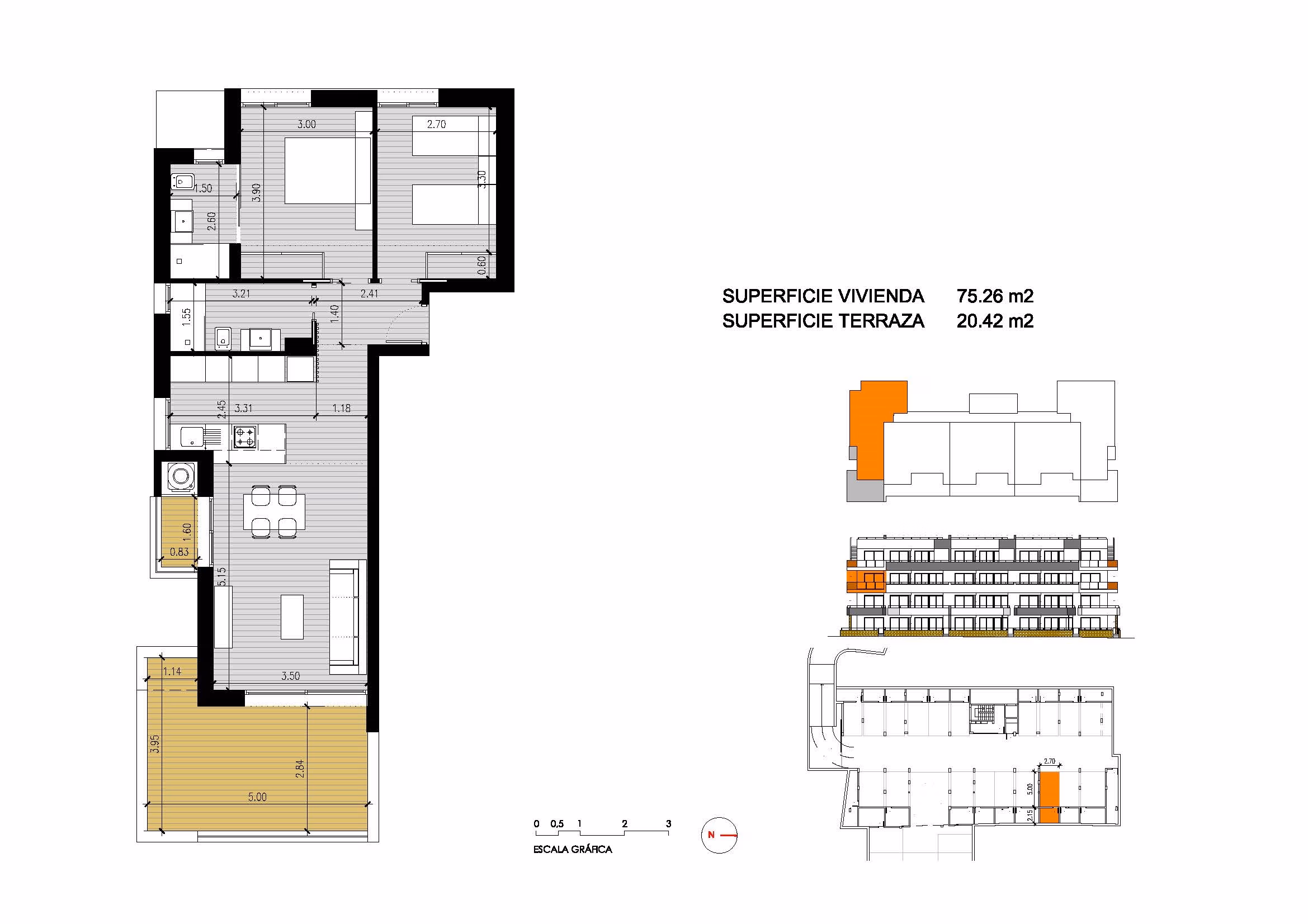 Neubau-Wohnung mit 2 Schlafzimmern in Villamartin - 26
