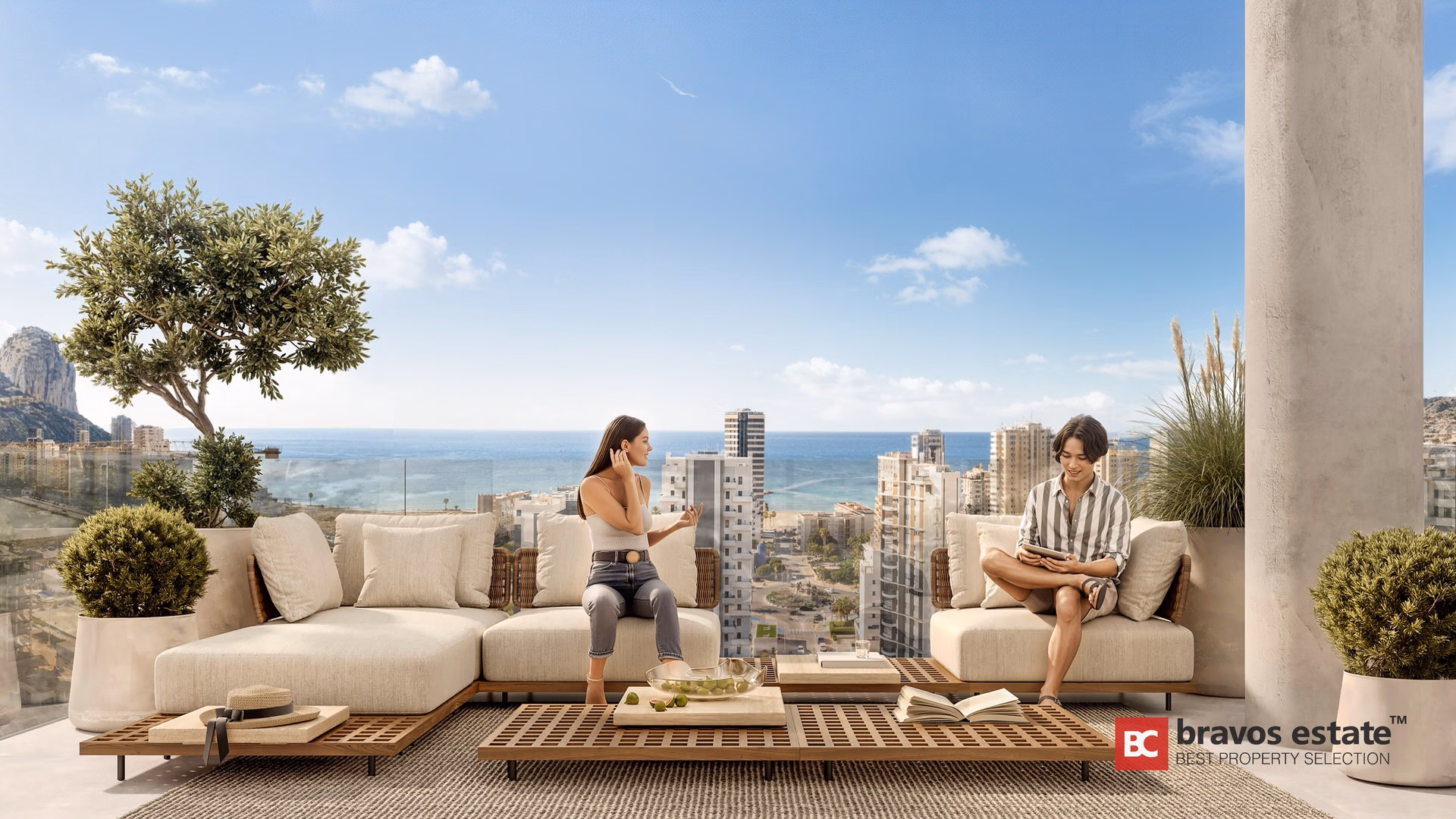 Appartement met 2 slaapkamers aan het strand in Calpe - 7
