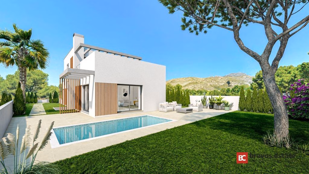 Villa de Obra Nueva de 3 Dormitorios en Finestrat - 4