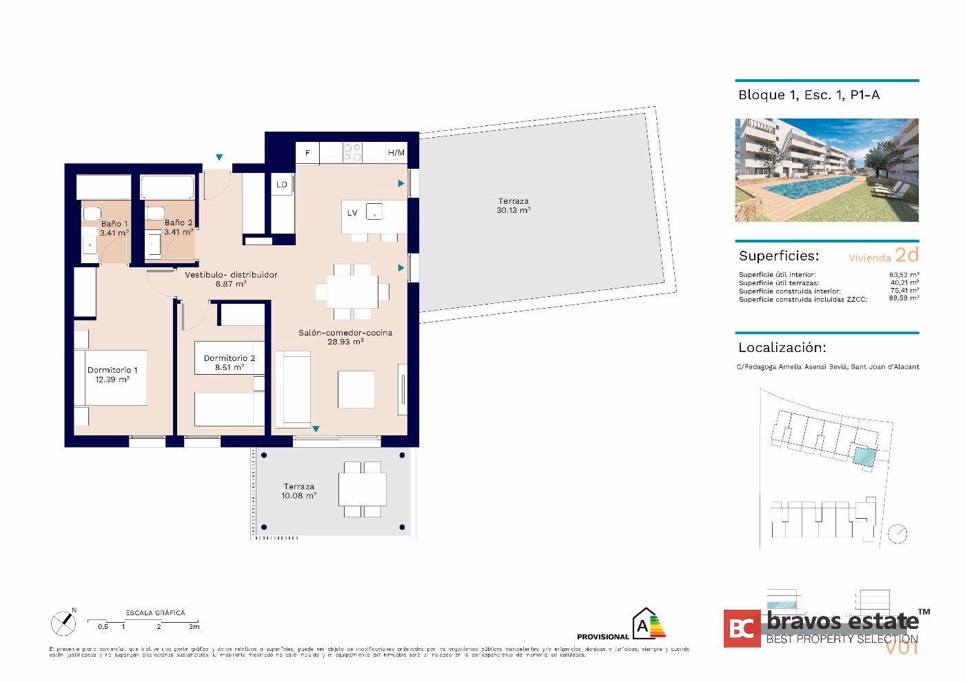 New Build 2-Bedroom Apartment in Playa de San Juan - 6