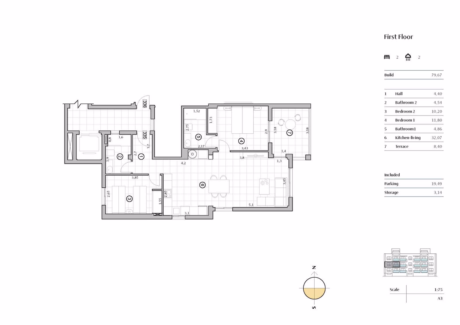 Nieuwbouw appartement met 2 slaapkamers in Villamartin - 27