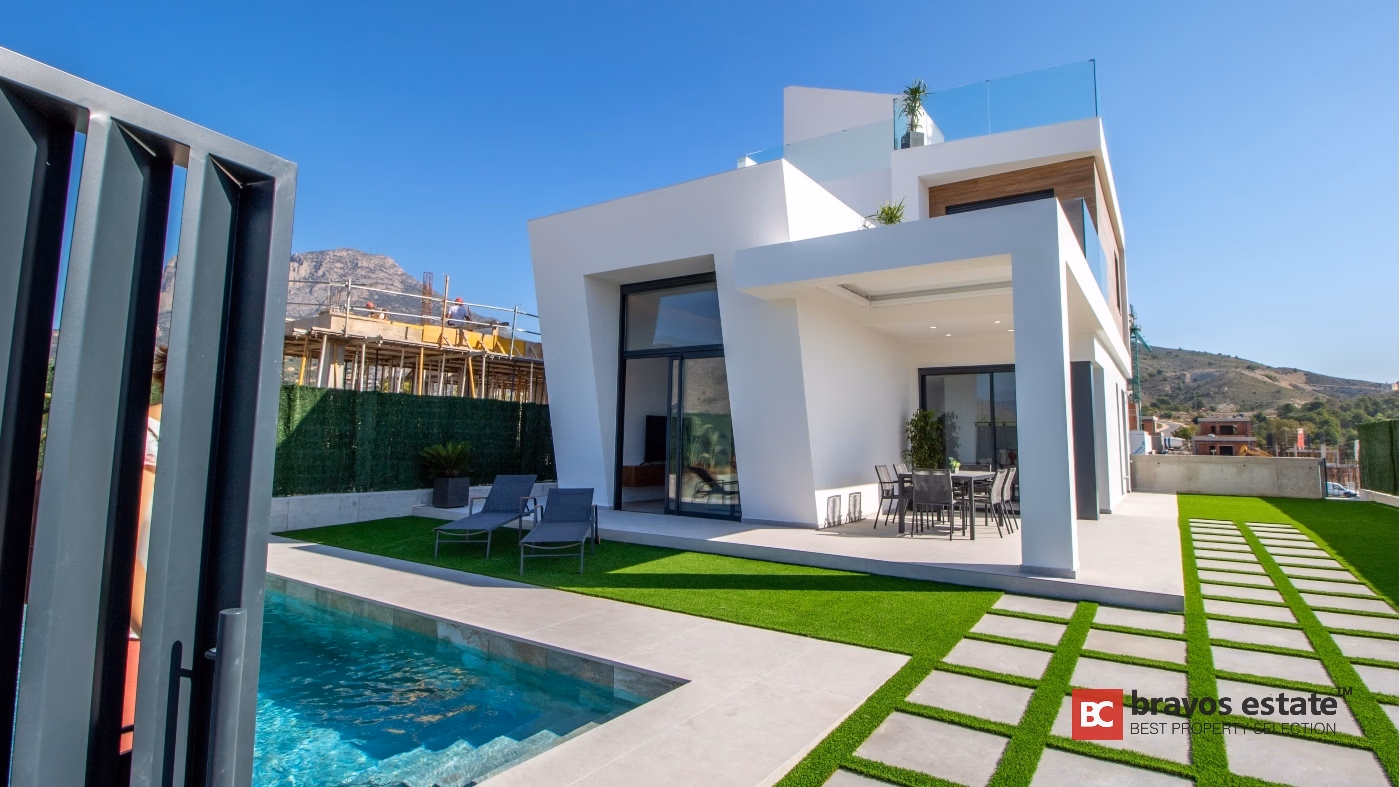 Villa de Obra Nueva de 3 Dormitorios en Finestrat - 4