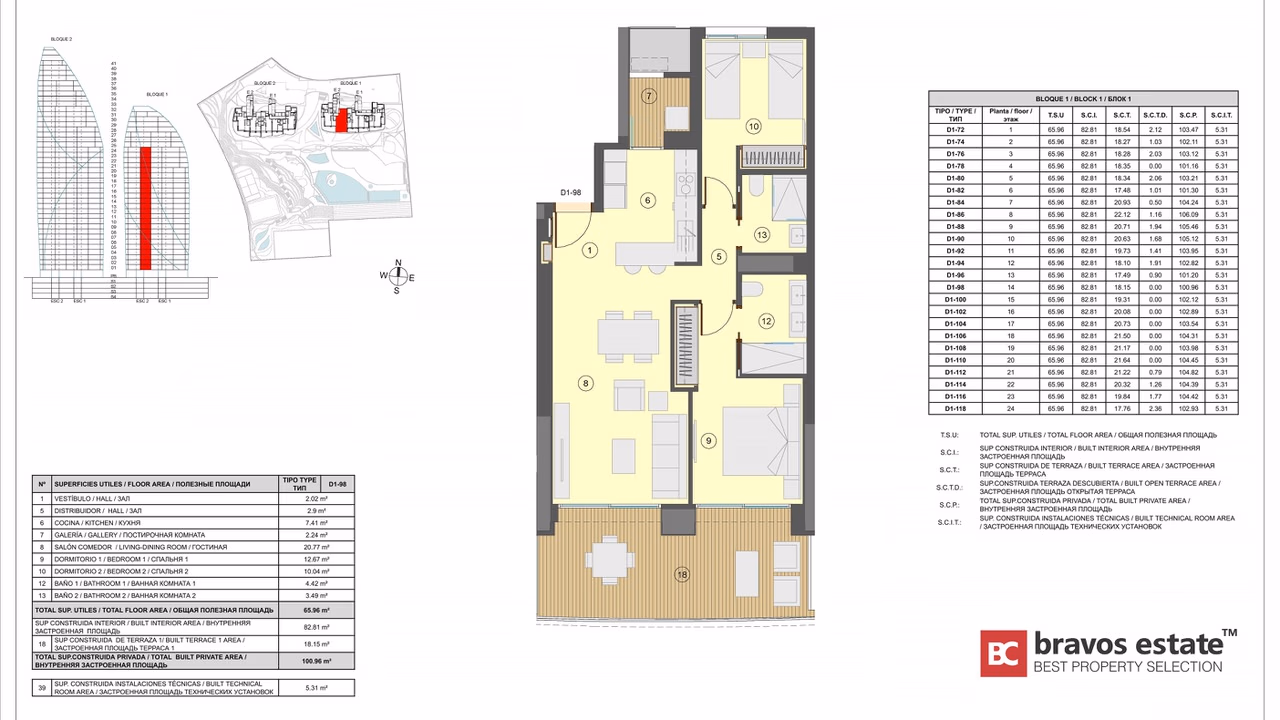 Appartement de 2 chambres en front de mer à Benidorm - 17