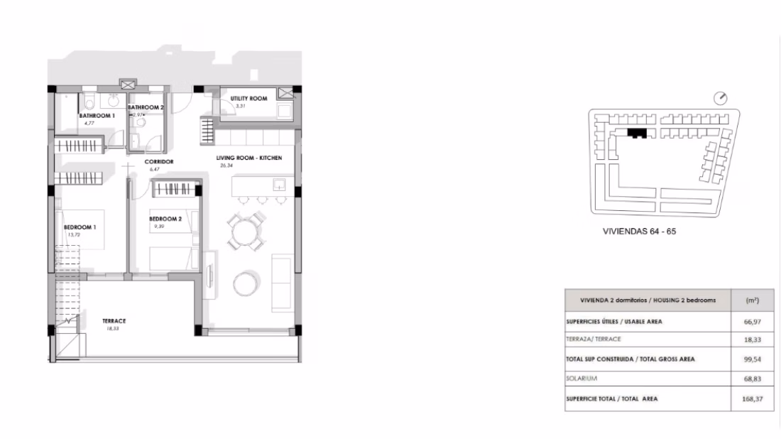 Apartament z 2 sypialniami przy samej plaży w Torrevieja - 18
