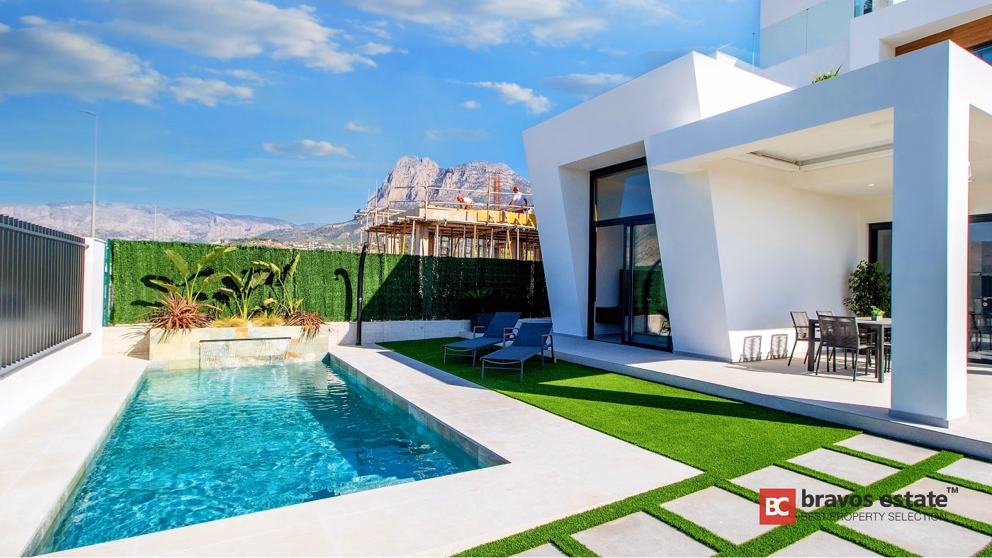 Villa de Obra Nueva de 3 Dormitorios en Finestrat - 3