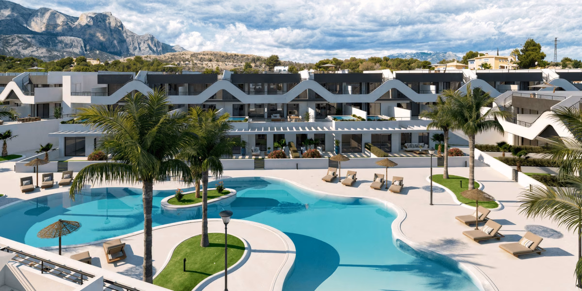 Alfaz Essence — Appartements 2 et 3 chambres avec piscines lagon à L'Alfàs del Pi 1