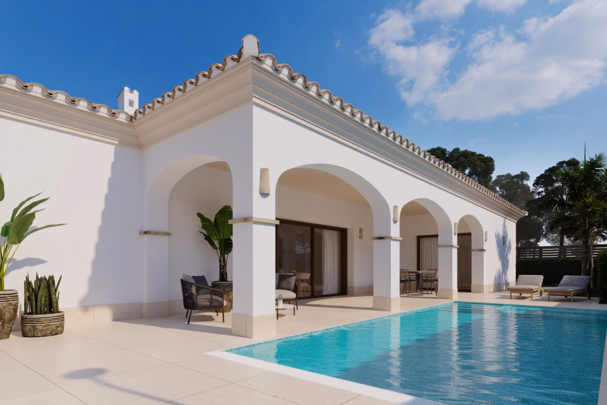 Alma Detached — Villen mit 3 Schlafzimmern und eigenem Pool in Lo Pagán, San Pedro del Pinatar 1