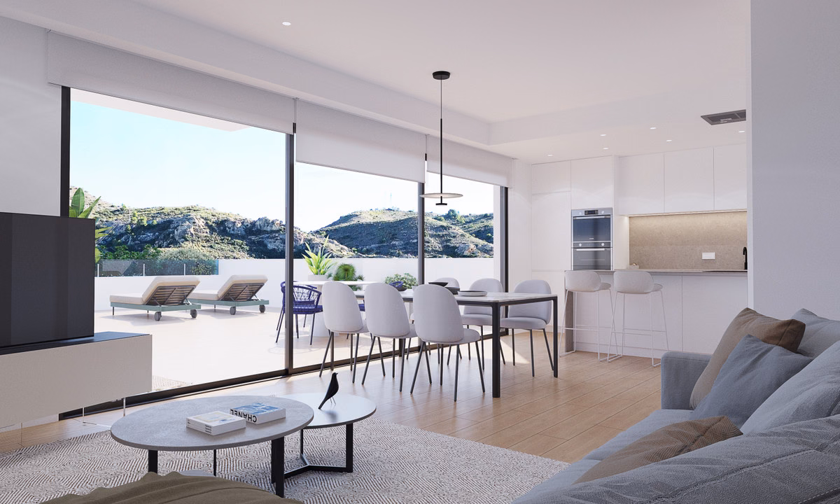 31 m² Terrasse über den Fairways im ANNAPURNA II